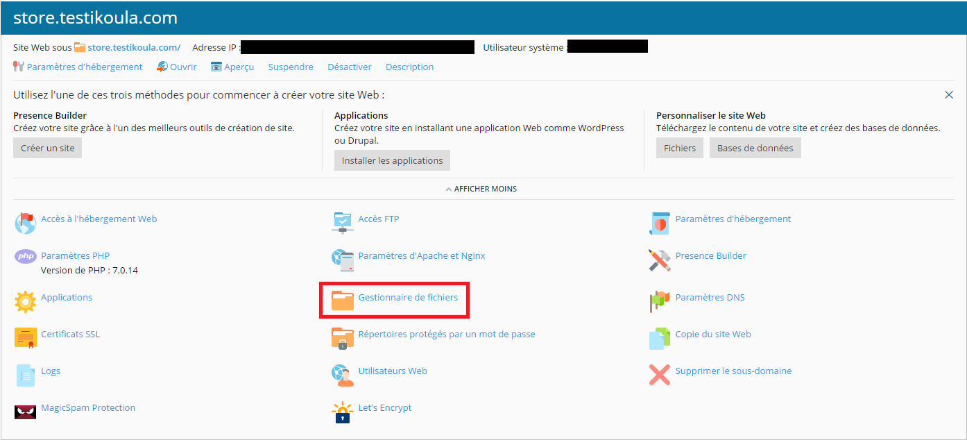 File manager