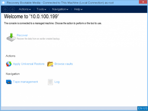 acronis true image recovery iso